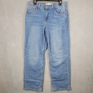 Levis Stay Loose Jeans Womens 18‎ Blue Denim Cotton Medium Wash Straight Leg